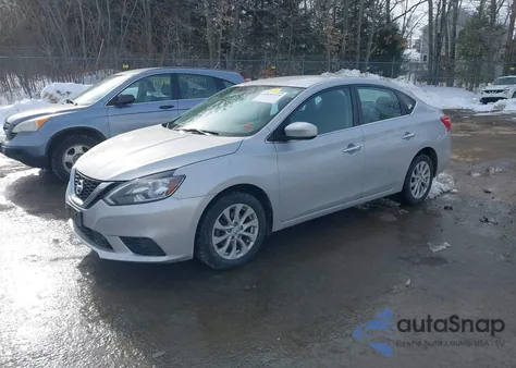 2019 Nissan Sentra Sv z USA, uszkodzony, nr VIN 3N1AB7AP4KY435571